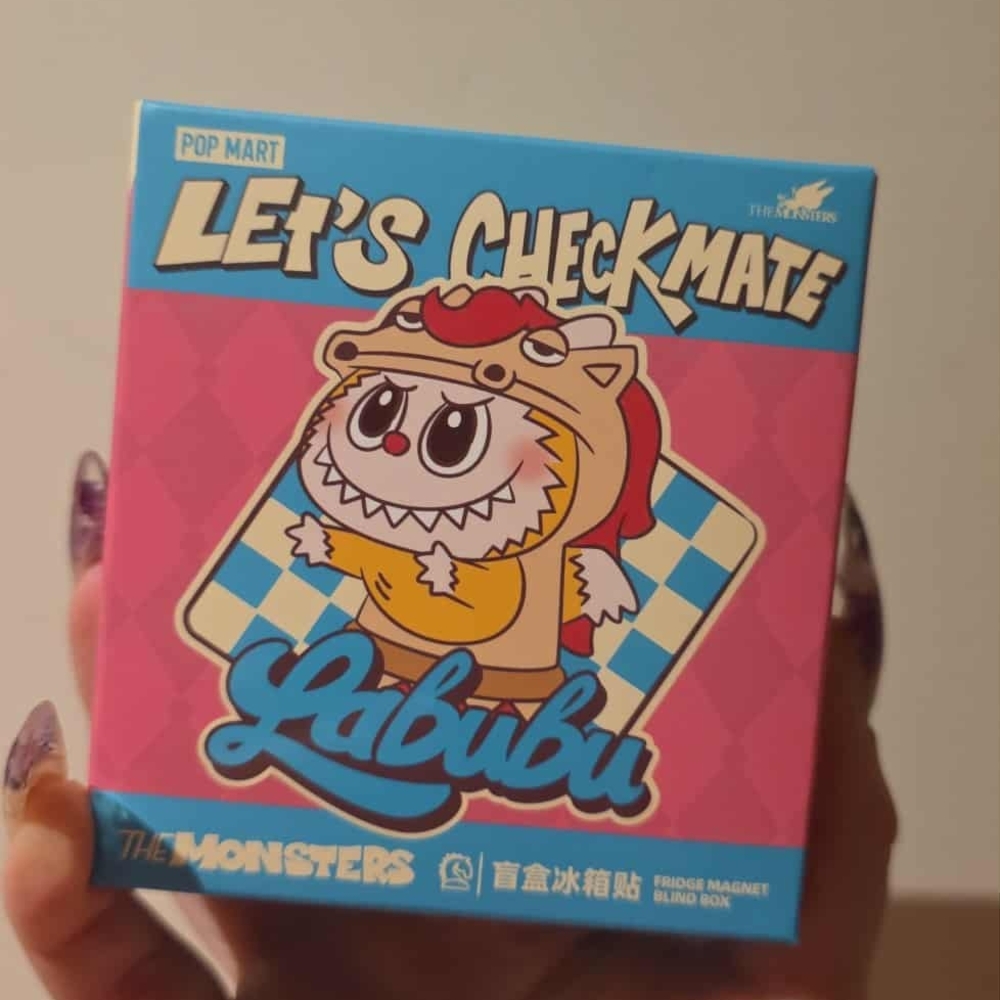 Labubu Let’s Checkmate Fridge Magnet Blind Box – Confirmed Design: Queen